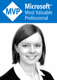 Cathrine Wilhelmsen becoming a Microsoft SQL Server MVP.