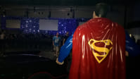 Superman statue at the keynote.