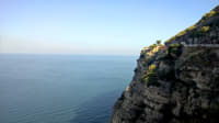 Overlooking the Amalfi Coast.