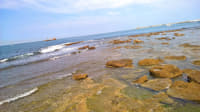 Looking out from the Livorno harbor.