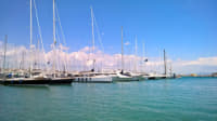 Yachts in Palma de Mallorca.