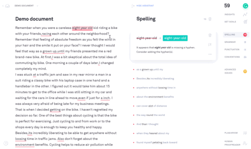 Grammarly.